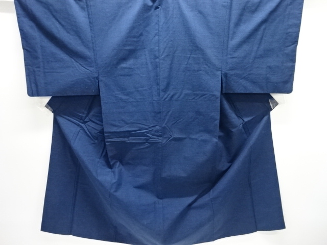 JAPANESE KIMONO / MENS ENSEMBLE KIMONO / SILK / TSUMUGI